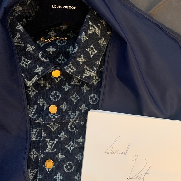 Louis Vuitton Kim Jones Denim Jacket 